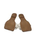 Saboti dama 38, imitatie de piele, alb - imagine 5