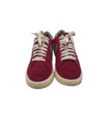 Tenisi dama Nike, 39, piele intoarsa, rosu - imagine 3