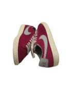 Tenisi dama Nike, 39, piele intoarsa, rosu - imagine 4
