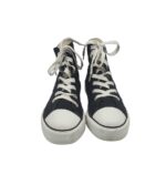 Tenisi dama Vty, 39, material textil, negru - imagine 3