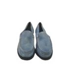 Mocasini dama 38, piele intoarsa, bleumarin - imagine 3