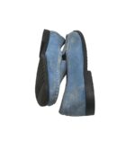 Mocasini dama 38, piele intoarsa, bleumarin - imagine 4