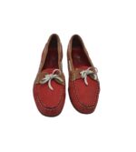 Mocasini dama Ara, 38.5, piele, rosu - imagine 3