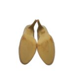 Pantofi dama Mode Queen, 38, material textil, auriu - imagine 5