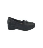 Pantofi  dama Cushion-Walk, 42, imitatie de piele, piele, negru