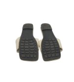 Saboti dama 40, imitatie de piele, alb - imagine 5