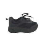 Adidasi dama 39, imitatie de piele, negru