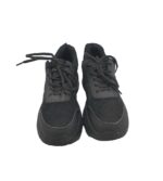 Adidasi dama 39, imitatie de piele, negru - imagine 3