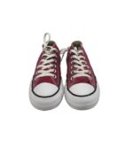 Tenisi dama  Converse, 38, material textil, visiniu - imagine 3