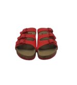 Saboti dama Bio Rock, 37, imitatie de piele, rosu - imagine 5
