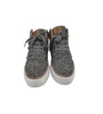 Tenisi barbati Djinns, 43, imitatie de piele, material textil, gri maro - imagine 3