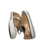 Tenisi dama Converse, 38, imitatie de piele, auriu - imagine 4