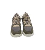 Adidasi dama Graceland, 39, imitatie de piele, material textil, bej gri - imagine 3