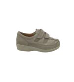 Pantofi dama Ganter, 41, material textil, piele, gri