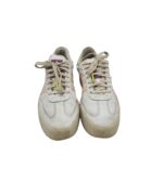 Adidasi dama Adidas, 37, imitatie de piele, piele, alb - imagine 3
