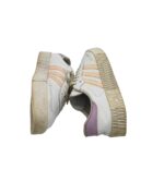 Adidasi dama Adidas, 37, imitatie de piele, piele, alb - imagine 4