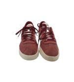 Tenisi barbati Adidas, 44, piele intoarsa, rosu - imagine 3