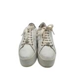 Adidasi dama Moda, 37, piele, alb - imagine 3
