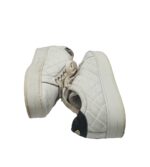 Adidasi dama Moda, 37, piele, alb - imagine 4