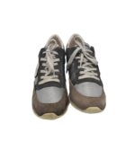 Adidasi barbati  40, piele intoarsa, gri negru - imagine 3