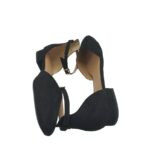 Pantofi dama Graceland, 42, material textil, negru - imagine 4