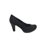 Pantofi dama Marco Tozzi, 37, material textil, negru