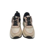 Adidasi dama 40, imitatie de piele, material textil, roz - imagine 3
