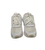 Adidasi barbati Nike, 42, material textil, piele, alb - imagine 3