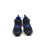 Adidasi copii Nike, 30, imitatie de piele, material textil, albastru negru - imagine 3