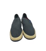 Espadrile barbati  42, imitatie de piele, piele, bleumarin - imagine 3