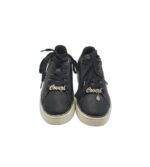 Adidasi dama 38, imitatie de piele, piele, negru - imagine 3