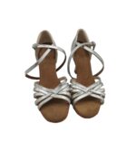 Sandale dama 36,  piele, gri (dans) - imagine 3
