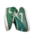 Adidasi barbati Nike, 45, piele intoarsa, verde - imagine 4