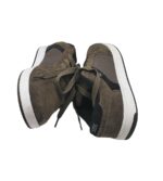 Adidasi barbati Fabric, 45, imitatie de piele, piele intoarsa, gri - imagine 4