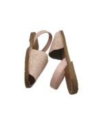 Sandale copii 35, piele, roz - imagine 4