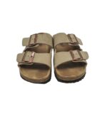 Saboti dama Biowalk, 40, imitatie de piele, bej - imagine 3