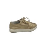 Adidasi dama 38, imitatie de piele, auriu