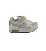 Adidasi barbati Nike, 40, material textil, piele, alb