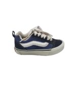 Tenisi dama Vans, 38, piele intoarsa, material textil, albastru negru