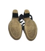 Saboti dama Rieker, 41, imitatie de piele, material textil, negru - imagine 5