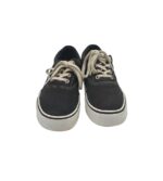 Tenisi copii Vans, 34, material textil, negru - imagine 3