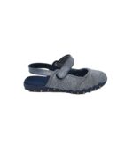 Sandale dama Bpc, 39, material textil, albastru