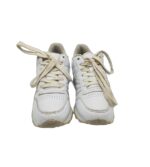 Adidasi dama  Vty, 37, imitatie de piele, alb - imagine 3