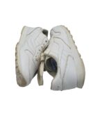 Adidasi dama  Vty, 37, imitatie de piele, alb - imagine 4