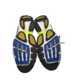 Adidasi barbati Adidas, 45, imitatie de piele, material textil, albastru - imagine 5