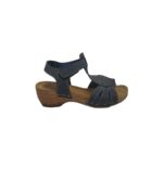 Sandale dama Easy Street, 38, imitatie de piele, albastru