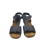 Sandale dama Easy Street, 38, imitatie de piele, albastru - imagine 3