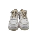 Adidasi dama Nike, 38, imitatie de piele, piele, alb - imagine 3