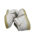 Adidasi dama 39, imitatie de piele, alb - imagine 4