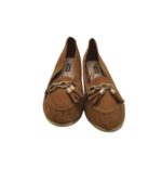Balerini dama Primark, 39, material textil, maro - imagine 3